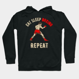 Eat Sleep Boxing Repeat Hoodie